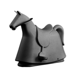 儿童摇摇椅商用网红摆件木马椅家用塑料玩具休闲儿童骑马家居座椅