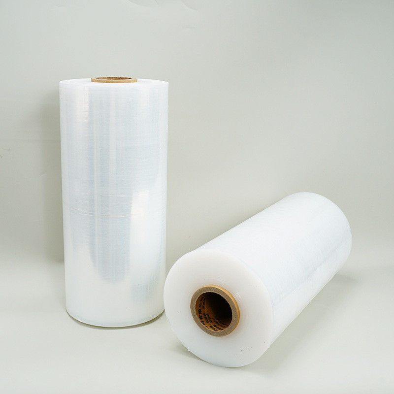 热销pe拉伸膜整箱大量50cm批发宽用塑料薄膜机工业包装自粘缠绕膜