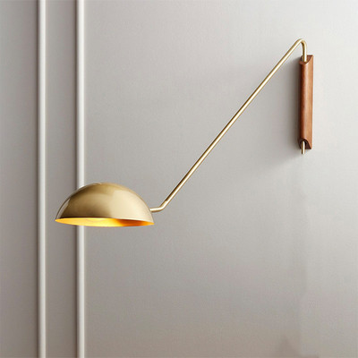 客厅沙发床头灯免布线接线壁灯卧室旁设计师创意工作室装饰壁灯