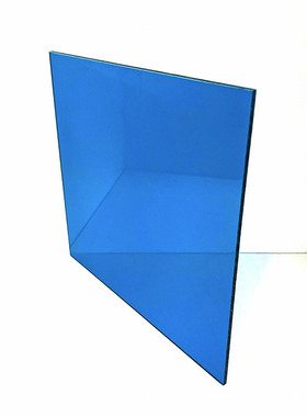 茶色蓝色耐力板pc透明灰色聚碳酸酯厂家可裁透光抗冲击耐力板板