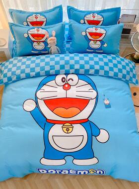 nn0i一米二五8八床三件套1米5被单冬天2x2.3床单被套床上用品四件