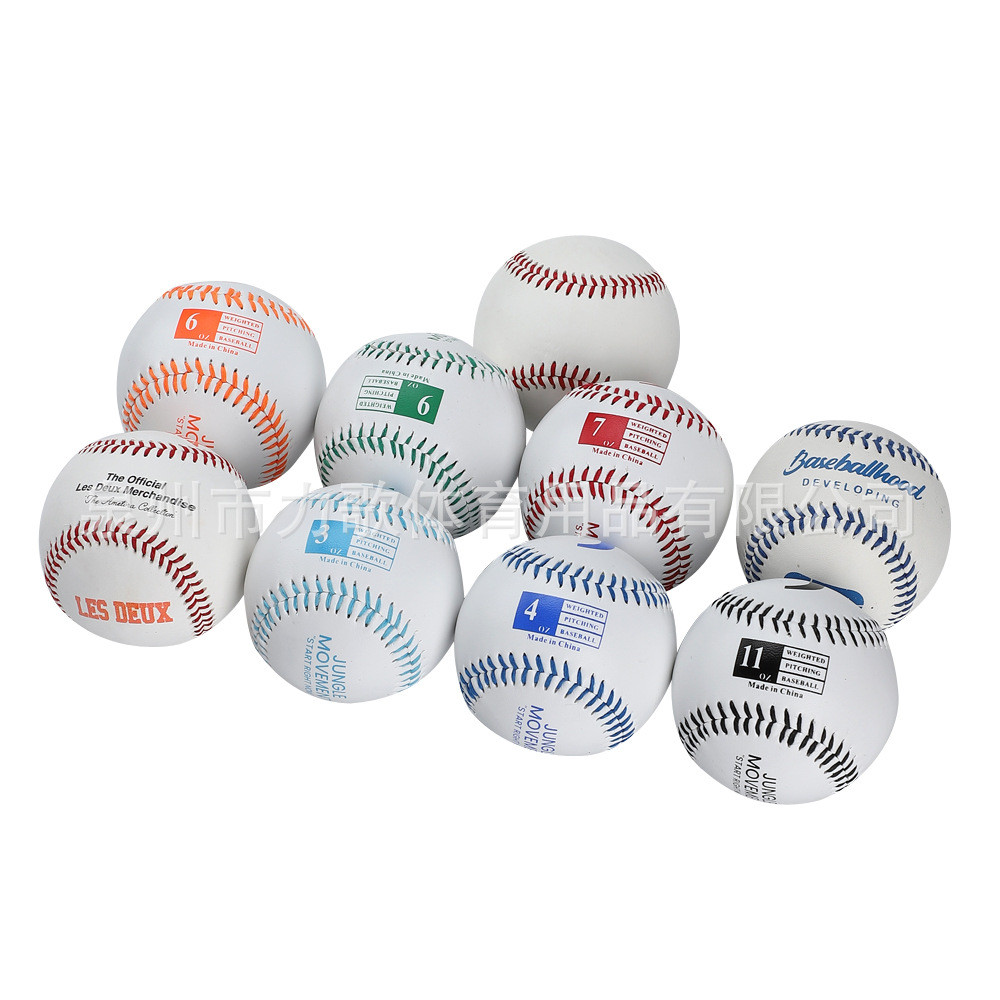 热销9寸标准3oz4oz6oz7oz8oz9oz10oz11oz12oz加重训练棒球重力棒