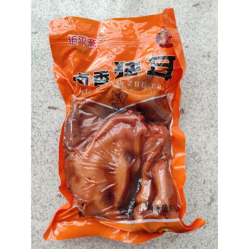 新日期卤香猪耳朵500g卤味熟食真空包装凉拌猪耳丝开袋即食卤菜下