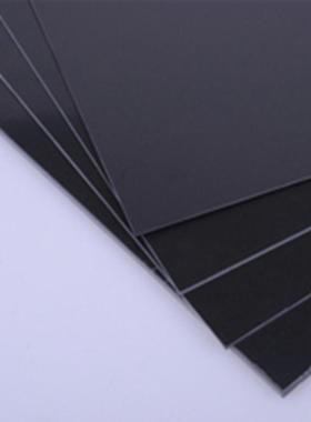 黑色阻燃PC防静电ABS板0.2 0.3 0.4 0.5 0.6 0.8 1 1.2 1.5 2MM厚