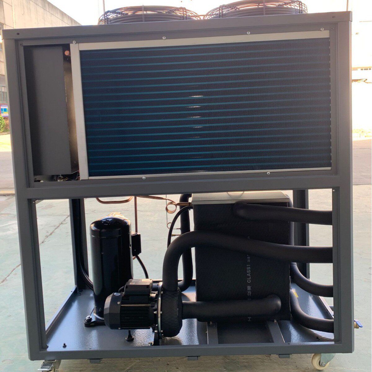 热销工业冷水机高配5匹风冷式注塑机吹瓶机吸塑机吹膜机专用设备