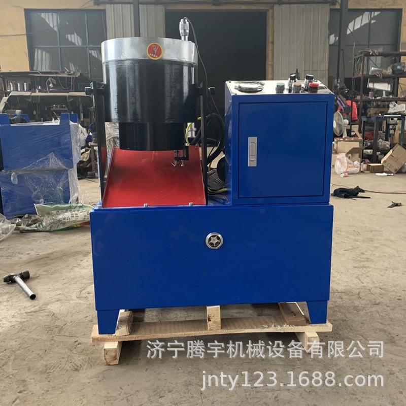 立卧两用缩管机钢管压管机腾宇机械供应胶管扣压机