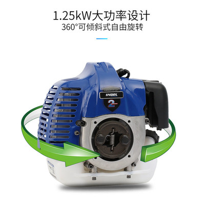 热销英打草机德尔汽油cg430a割草机侧挂式割灌机劈山除草机草坪修