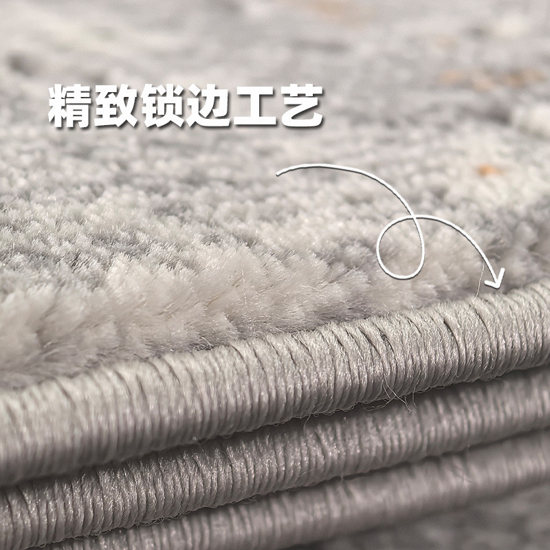 热销风奶油地毯客厅新款威尔顿机织大面积沙发垫加厚卧室床边地垫