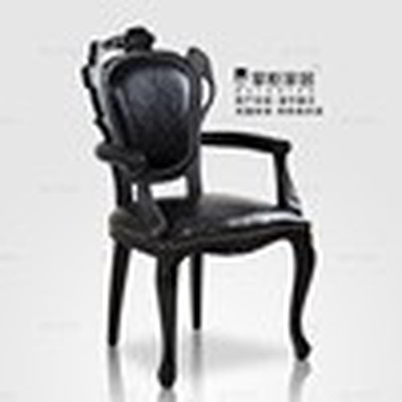 北欧现代客厅餐椅实木椅意式子轻奢宴会餐厅木椅简约靠背椅批发