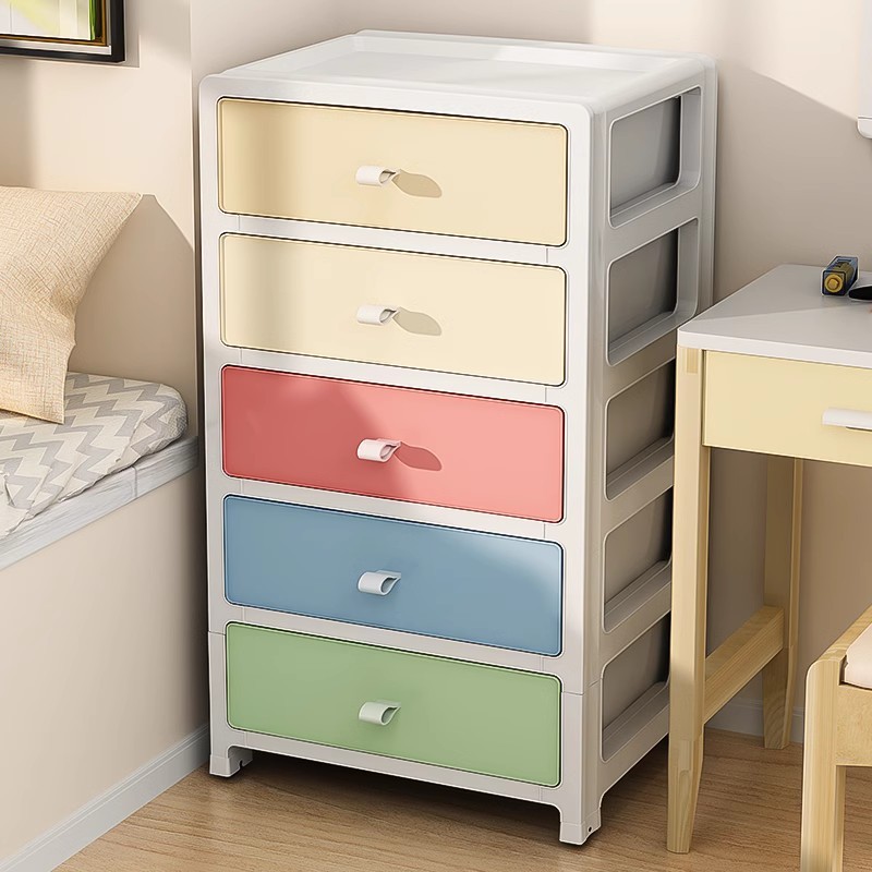 热销办公室桌面抽屉式收纳盒工位桌下文件杂物收纳柜子书桌整理置