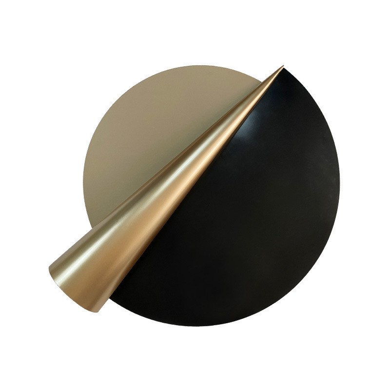 金属实物客厅装饰画现代轻奢立体圆形挂画餐厅壁画玄关过道样板间