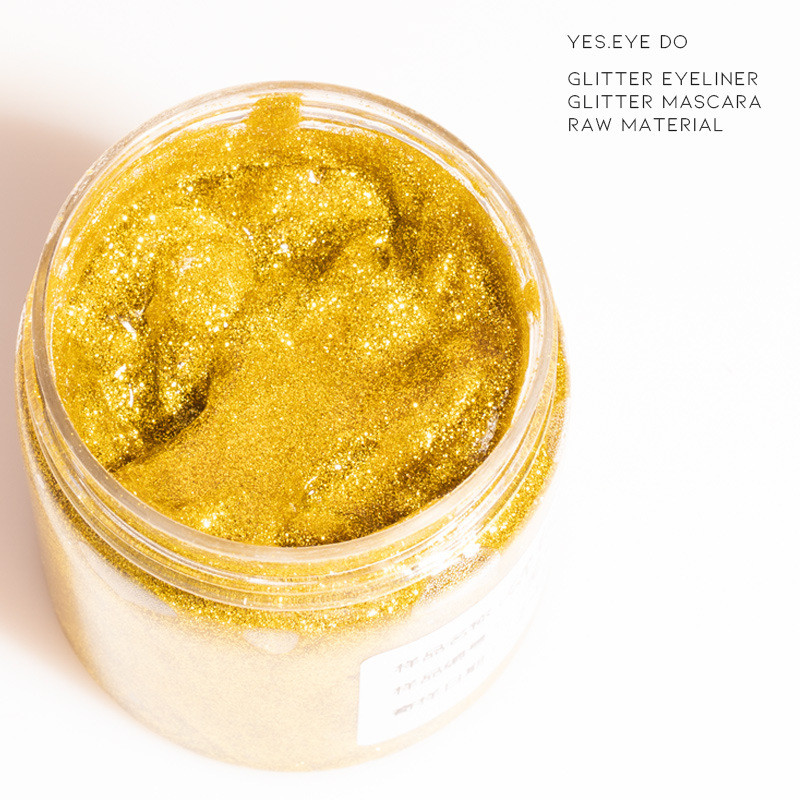 热销网红金色碎钻眼睫毛半成品纤长卷翘无批量现货跨境中性浓密lo