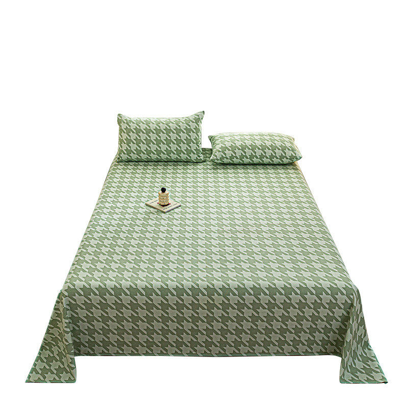 夏季加厚全棉老粗布床单单件100纯棉宿舍单人1.5米被单枕套三件套,标准件/零部件/工业耗材,车间地垫,淘宝优惠券,粉丝福利购,淘宝优惠卷