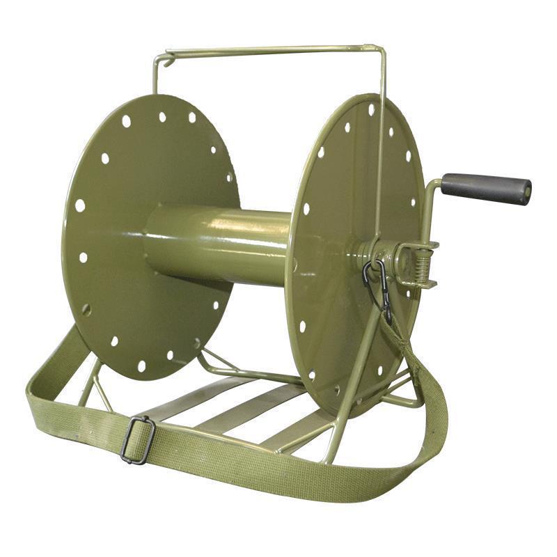 热销电力施工手摇绕线架手提小型背负式盘架电缆绕线放线厂家