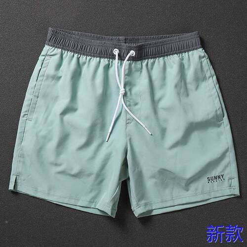 男士泳裤防尴尬沙速干男泳衣20滩裤24新款温泉泳裤假两件运动新款
