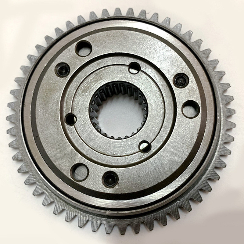 摩托车WH125T-3-5佳颖大公主125喜俊超越离合器本体启动盘总成