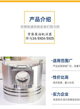 热销常柴悍ma柴油机活塞hm24eh24eh25柴油机跨境配件活塞非洲hanm