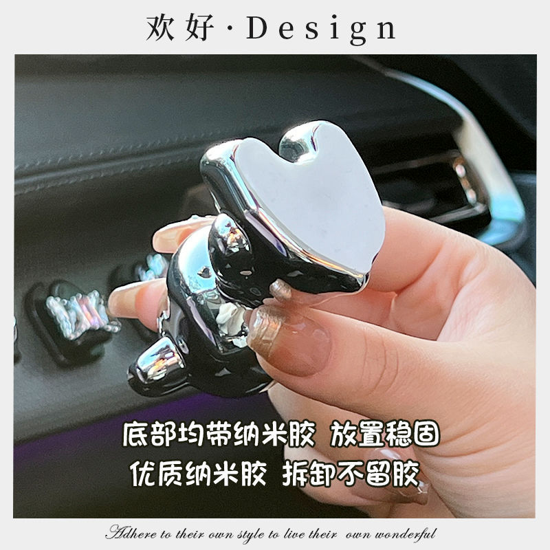 热销车载临时停车牌创意高级女生汽车移车挪车电话号码牌车内饰品