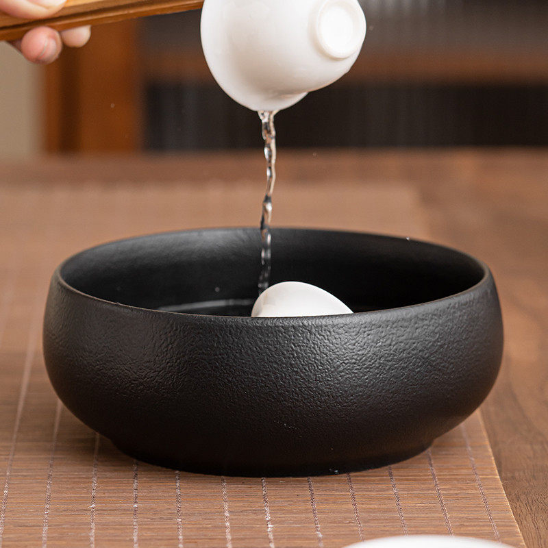 黑陶粗陶茶洗水笔洗茶碗水孟杯子陶瓷功夫茶具茶道配件粗陶大小号,餐饮具,茶道/零配,淘宝优惠券,粉丝福利购,淘宝优惠卷