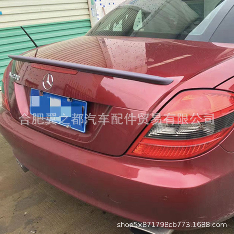 适用11-18款奔驰SLKR172SLK300SLK280200350改装碳纤维尾翼