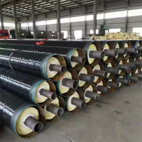 架空直蒸汽热力埋保温管道预制直埋保温无缝螺旋管钢套钢保温钢管