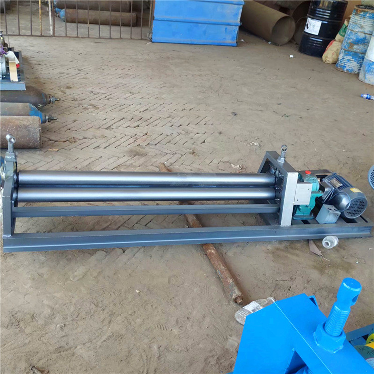 热销手动卷圆机压边机小型电动卷板机白铁皮铝皮保温不锈钢滚圆卷