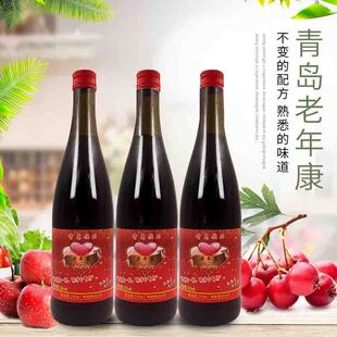 青岛老年康甜酒味果汁饮料大瓶装饮品整箱喜宴童年8090后怀旧复合