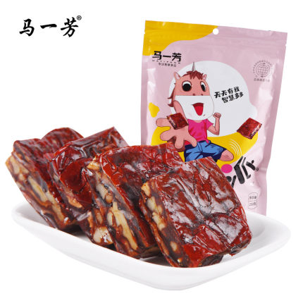 新货马一芳枣仁派红枣夹核桃新疆特产无核免洗和田大枣孕妇儿童零