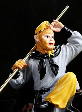 西游记师徒四人大摆件齐天大圣孙悟空唐僧猪八戒沙僧家居桌面装饰