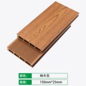 塑木地板栈道园林室外工程复合地板自铺塑木地板庭院木塑地板室外