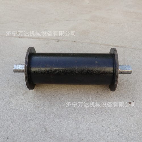 热销矿用铸钢地滚150*300铸铁焊接地轮空心实心铸钢辊地钢丝绳托