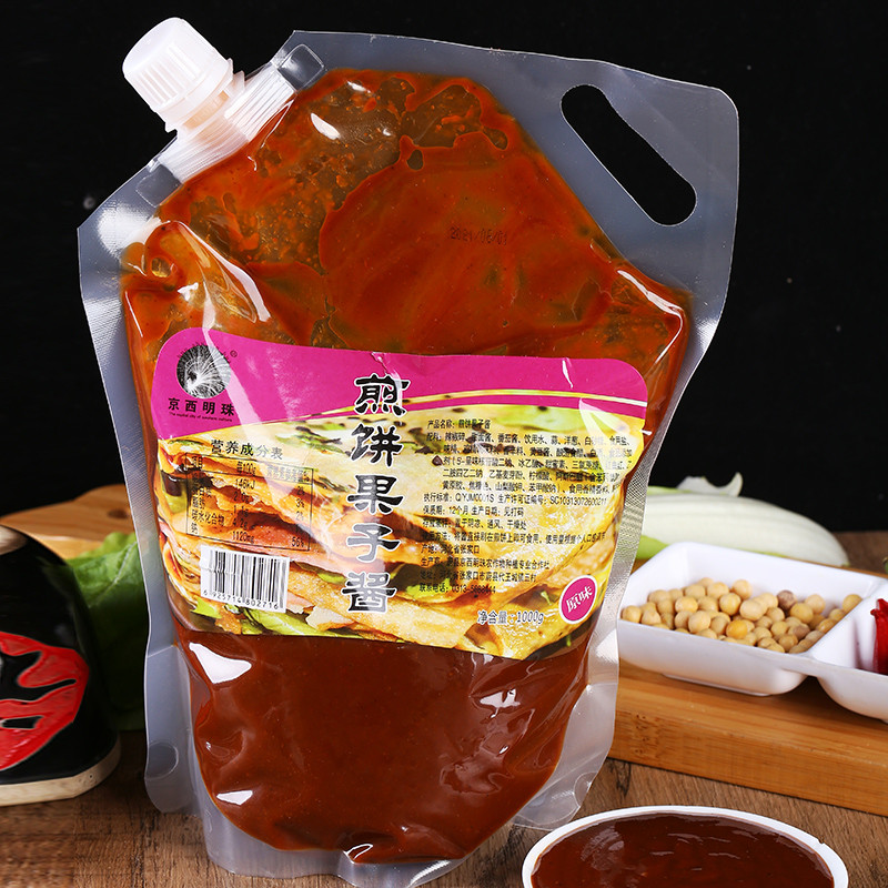 煎饼果子专用酱山东杂粮煎饼酱商用煎饼果子酱家用手抓饼卷饼酱料