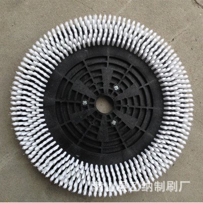 各种工业毛刷 尼龙丝洗地刷 洗地盘刷 洗地机圆盘刷 清扫刷