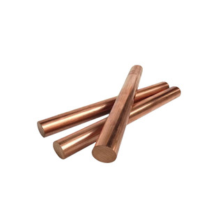 紫铜棒实心t2铜棒接地防雷导电红铜棒敲打模具敲击铜棒圆棒