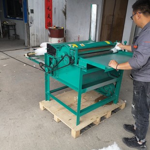 热销旧被套机弹花机视频弹花机两相电机弹棉花揉棉翻新