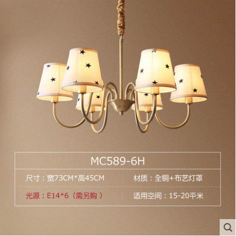 儿童卧室吊灯全铜简约客厅灯书房过道小清新吊灯酒店客房家用灯具,家装灯饰光源,餐厅吊灯,淘宝优惠券,粉丝福利购,淘宝优惠卷