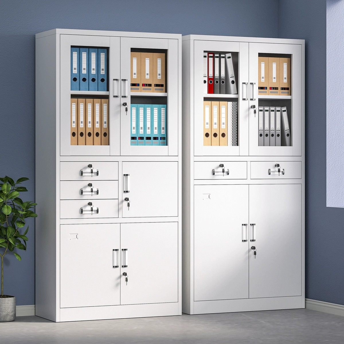 山东文件柜档案资料柜铁皮办公室财务凭证柜储物书柜带锁抽屉矮柜,电子/电工,接线端子,淘宝优惠券,粉丝福利购,淘宝优惠卷