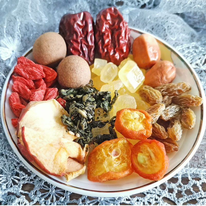新日期优选手工八宝茶花茶包邮宁夏特产养生茶三泡台果茶水果茶