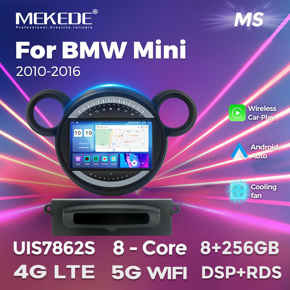 适用于BMWminiR602010-2016宝马迷你安卓大屏车载导航仪多媒体