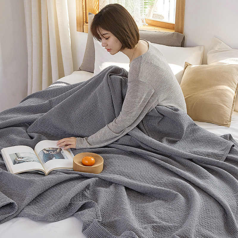 厂家直销柔软纱布单双人毛巾被夏季薄款被子全棉午睡空调毯子成人,床上用品,休闲毯/毛毯/绒毯,淘宝优惠券,粉丝福利购,淘宝优惠卷