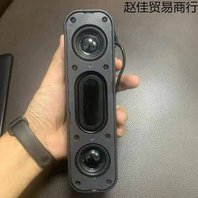 电脑USB台式机小音箱 笔记本迷你款便携带 桌面长条声卡音！