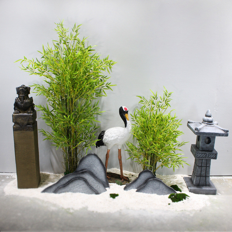 仿真植物花艺装饰景观室内橱窗摆件假绿植苔藓草球造景落地样板房