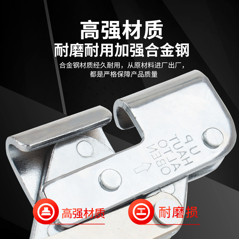 热销钢缆钢丝绳止坠器高空作业下降器固定器防坠落装备锁器攀爬保