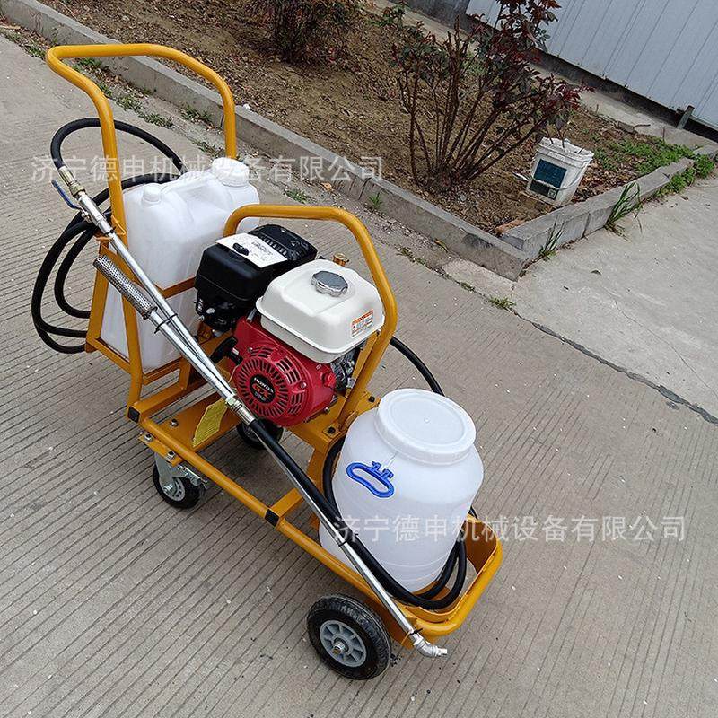 热销手推式乳化沥青喷洒布机公路施工撒沥青设备路面养护小型洒布