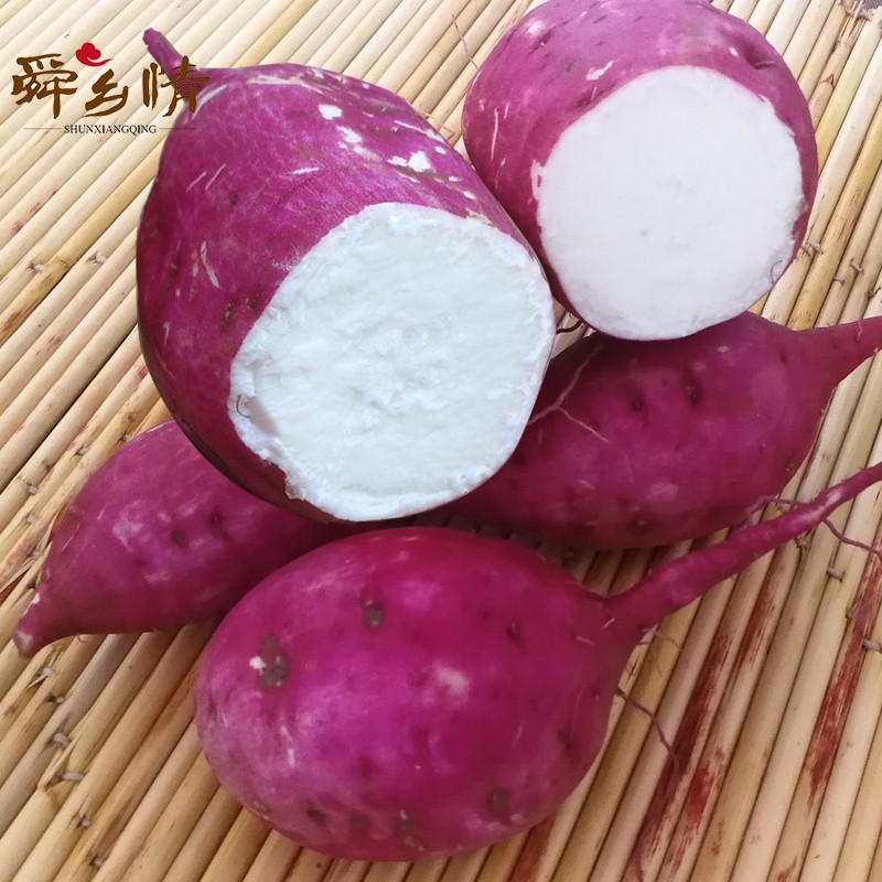 新日期山西糯红薯新鲜农家自种 运城地瓜香甜粉板栗山芋红皮白心