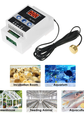 热销TMC-6000110-240V导轨温度调节器数字温度控制器恒温器制冷