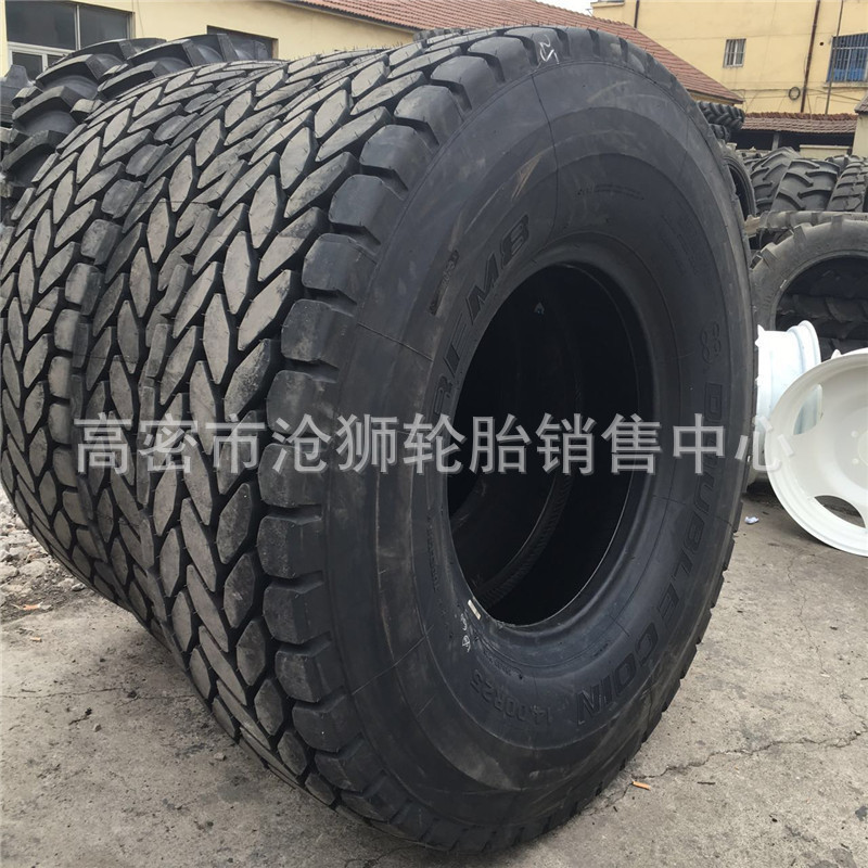 热销全钢起重机轮胎14.00r25轮胎轮胎385/95r25工程机械吊车