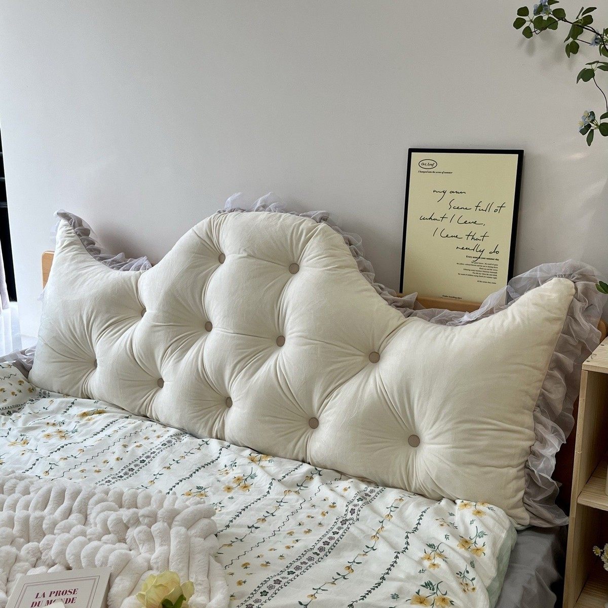 儿童床头靠垫可拆洗床上抱枕软包大靠背双人靠枕公主卧室床头软包,居家布艺,床头靠垫,淘宝优惠券,粉丝福利购,淘宝优惠卷