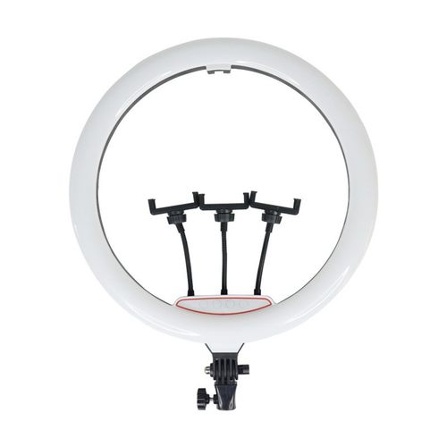 热销热销摄影灯架灯具大号直播灯十八寸美颜环形灯遥控款18寸补光