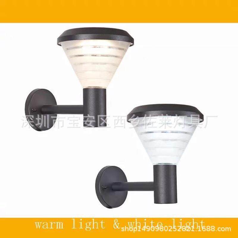 太阳能户外庭院灯别墅led引楼梯防水小壁灯路灯阶梯灯花园台阶灯